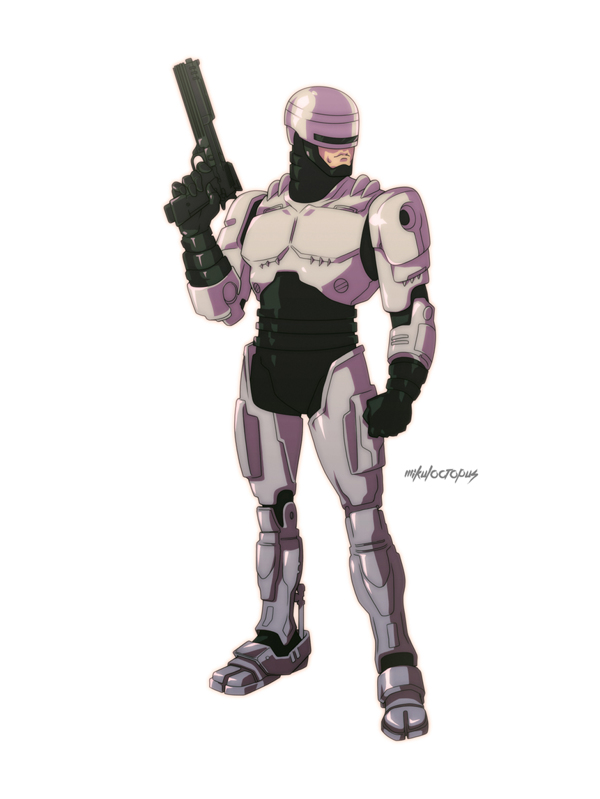 Anim80's #2: Robocop, por Michael Anderson