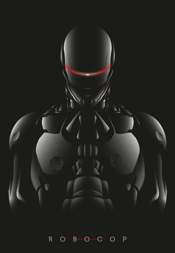 Robocop 2014, por Guillaume Heiligenstein
